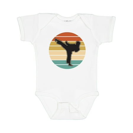 

Inktastic Karate Martial Arts Silhouette Gift Baby Boy or Baby Girl Bodysuit