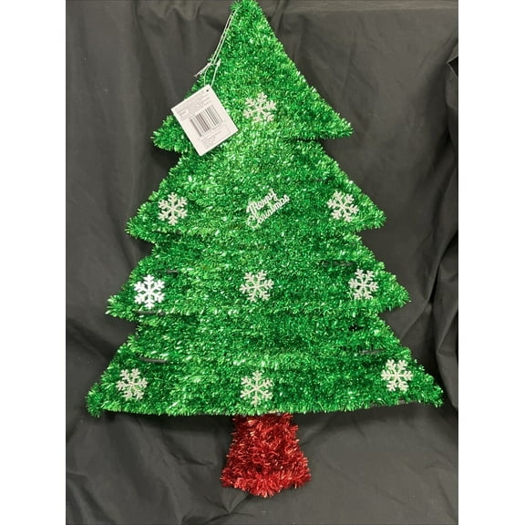 Christmas Tree Christmas Tinsel Decoration 16" X 24"