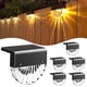 thumbnail image 1 of Luz de jardín al aire libre con energía solar, luz de pared al aire libre led, paquete de 6 cercas blancas, patio, jardín, escalón, escalera TUNC Sencillez, 1 of 5