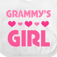 thumbnail image 4 of Inktastic Grammy's Girl Granddaughter Girls Baby Bib, 4 of 4