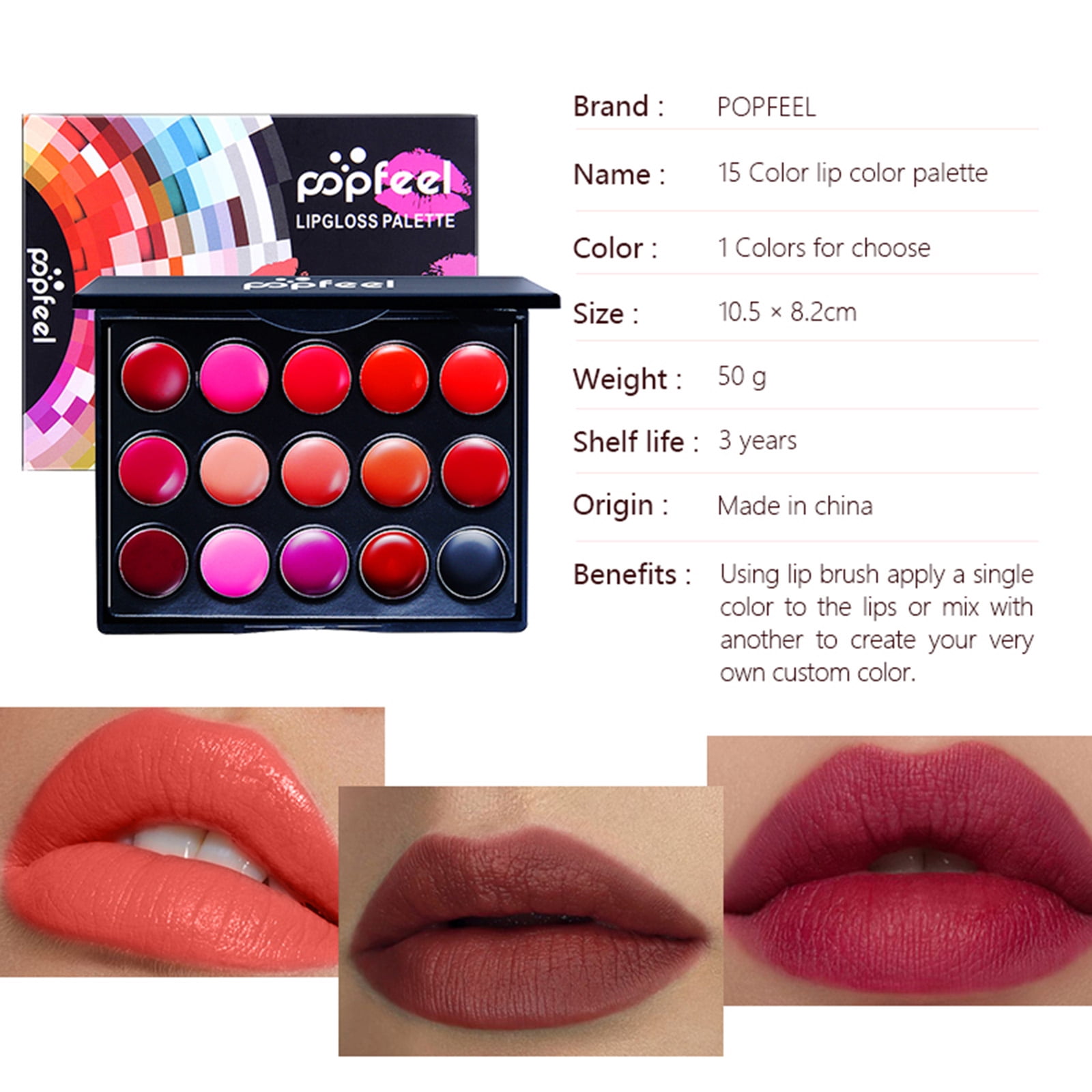 FantasyDay All-in-one Makeup Set Holiday Gift Surprise | Full Makeup Kit for Women Essential Starter Bundle Include Eyeshadow Palette Lipstick Blush Concealer Face Powder Eyeliner Mascara Soft Brush