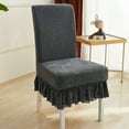 thumbnail image 3 of Las fundas para sillas del comedor son removibles, lavables y resistentes a las manchas para proteger el hogar., 3 of 5