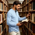 thumbnail image 5 of Men's Henley Waffle T-Shirt Long Sleeve Casual Lightweight Pullover Shirts Soft Stretch Tees for Business Golf,XS, 5 of 8
