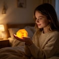 thumbnail image 1 of BotaniNest Lamp Night Light Rechargeable LED Stone Bedside Lamps Dimmable Natural Tap Light Small Alabaster Ambient Desk Lamp Wireless Home Bedroom, 1 of 4