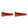 thumbnail image 2 of Wweixi Elastic Hair Bands For Comfort And High Elasticity Sweat Absorption 29 Rust Red 1 2Set, 2 of 6