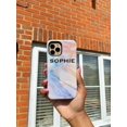 thumbnail image 2 of Personalised Moonshine Marble Name iPhone 16 Pro Case, iPhone 12 Pro Max, 2 of 5