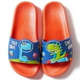 thumbnail image 2 of Leutsin Kids Boys Girls Beach Pool Slides Sandals Home Dinosaur Slippers Soft Shoes, 2 of 2