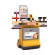 thumbnail image 2 of Caja registradora para niños, juego de simulación, juego de simulación, coordinación mano-ojo, adorno, tienda, supermercado, de comestibles, de comida Amarillo, 2 of 8