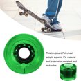 thumbnail image 4 of 4 Pcs/ensemble Roues de Planche à Roulettes 82A Roue de Planche à Roulettes; Roues en PU pour Planche à Roulettes Pneus de Longboard avec Roulement, Vert Transparent, 4 of 8