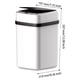 thumbnail image 5 of Inteprter Cubo de basura con Sensor inteligente de 12L, contenedor de basura automático inteligente, cubo de basura sin contacto, organizador de Suministros de limpieza para el hogar, 5 of 6