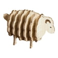 thumbnail image 4 of Posavasos de madera con forma de oveja para el hogar, mantel individual, accesorios de protección de aislamiento (B), 4 of 4
