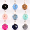 thumbnail image 6 of Snowflake Plush Keychain - Korean Pink, 6 of 10