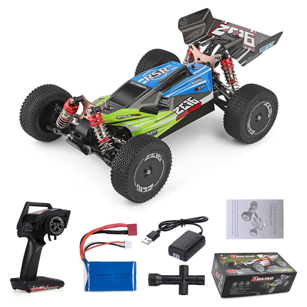 Wltoys XKS 144001 RC Car,1/14 2.4GHz,High Speed Buggy 4WD Racing Off-Road Drift Car RTR - image 5 of 9
