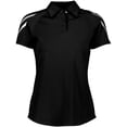 thumbnail image 3 of Holloway Sportswear 3XL Womens Flux Polo Black 222713, 3 of 5