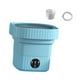thumbnail image 2 of Lavadora eléctrica pequeña para ropa interior y sujetadores, ideal para apartamentos, viajes y autocaravanas. Azul, 2 of 9