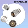thumbnail image 5 of UHF Male PL259 to N Female M/F Straight Coax Adapter, 5 of 5