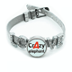 thumbnail image 1 of El elefante más genial y loco. Pulsera pulsera pulsera de cristal amor pulsera ajustable, 1 of 2