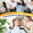 thumbnail image 7 of Heating Pad, Weighted Heating Pad with Massaging Vibrations, Massage Heating Pad for Back Cramps Shoulder Pain Relief, 6 Heat Settings & 4 Massage Modes, Gifts for Christmas, 24” x 12”, 7 of 7