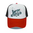 thumbnail image 1 of Cool Fisherman Printing Trucker Hat Pike Hunter Fishing Rod Mesh Snapback Caps Fishing Lures Drift Breathable Baseball Cap YP03556-60cm for adult Gao Jinjia LED, 1 of 2