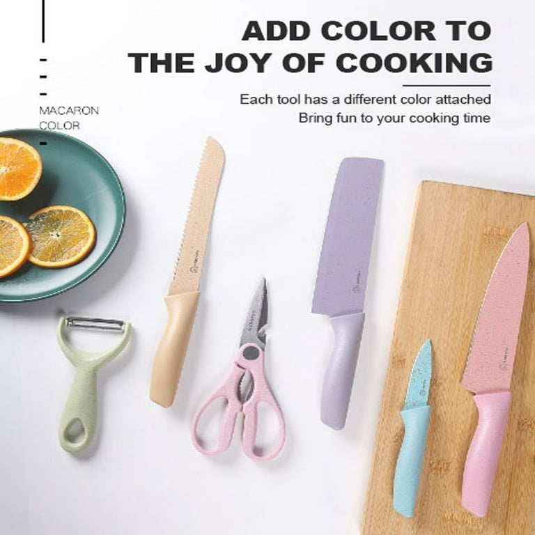Non-Stick Color Knife Set