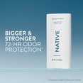 thumbnail image 2 of Native Aluminum Free Deodorant For Men, 72 Hour Solid Deodorant Stick, Sea Salt & Cedar, 3.1oz, 2 of 10