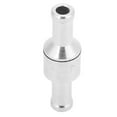 thumbnail image 4 of Fuel Line Check Valve 1 Way Nonreturn Check Valve Aluminium Alloy Silver for Water Oil Diesel Petrol Fuel Line, 4 of 8