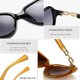 thumbnail image 4 of Ubiuo Retro Square Oversized Polarized Sunglasses For Women Driving Sunglasses 100% Uv Protection, 4 of 4