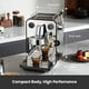 thumbnail image 3 of Máquina de Café Expreso Profesional Semiautomática con Espumador y Tanque Extraíble 64 Onzas 15 Barr, 3 of 7