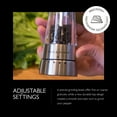 thumbnail image 7 of Cole & Mason Mason Derwent Carbon Stainless Steel Salt Mill, 7 of 7