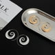 thumbnail image 5 of Guardurnaity Pendientes de gota Accesorios de joyería de personalidad Pendiente de espiral Regalo de compromiso Ligero diario Ear Stud Ropa, zapatos y accesorios Miscelánea, 5 of 6