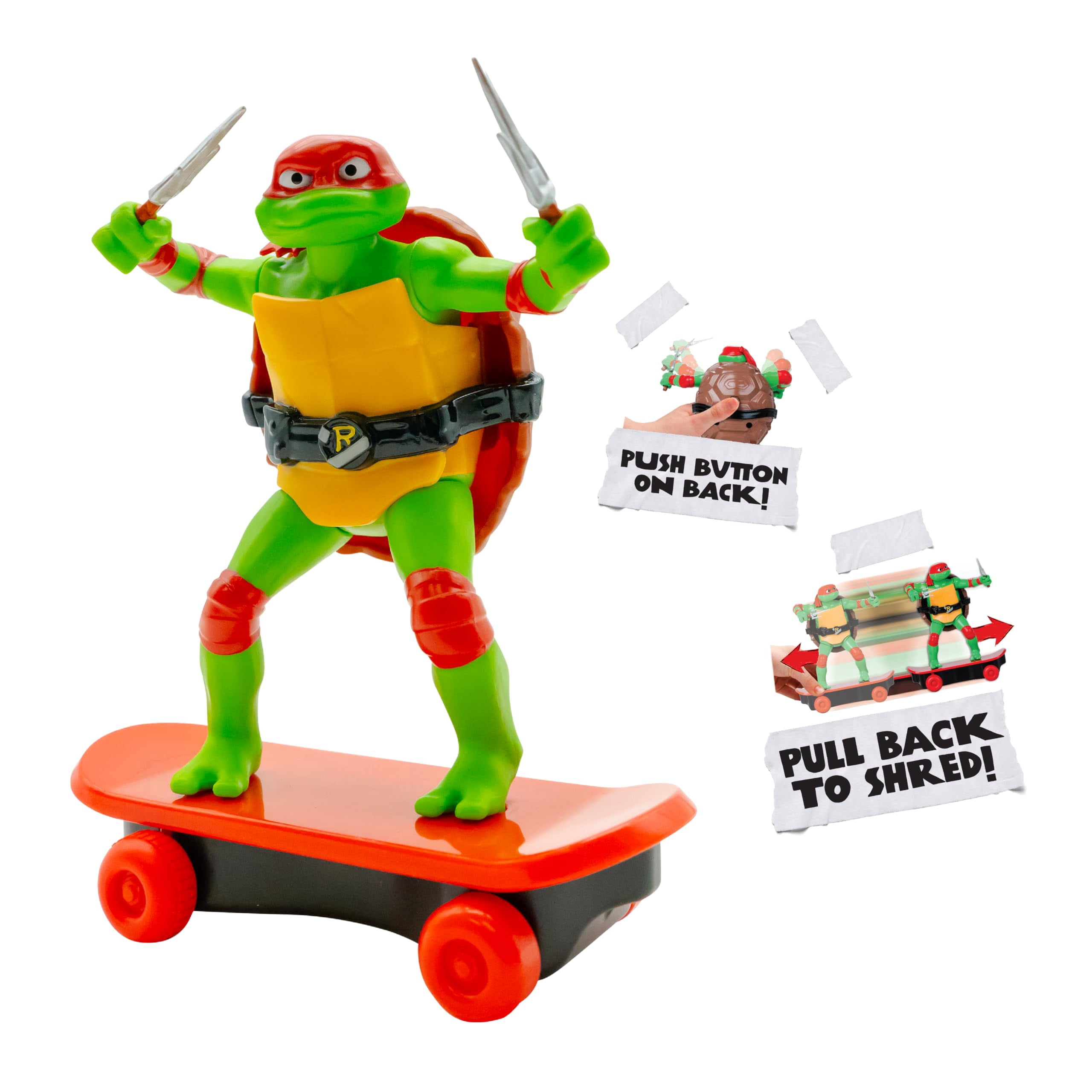 Teenage Mutant Ninja Turtles 5" Sewer Shredders Raphael Movie Edition