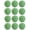 Green, variant on Tiger Tail Sports Recreational-Quality (1-Star, 40mm) Ping Pong Balls (White, 12-Pack)