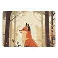 thumbnail image 2 of Fox (4) Carpet Rug for Home Living Room Bedroom Sofa Doormat Decor Kids Area Rug Non-slip Mat, 2 of 8