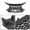 thumbnail image 3 of For Nissan Maxima 2019-2021 4-Dr New Front Bumper Grille Assembly W/Chrome Trim, 3 of 6