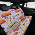 thumbnail image 4 of FRIENDS Themed Pattern Car Rear Seat Covers Back Elastic Flexible Car Seat Covers Decorative Fits Most Cars, SUVs, Trucks And Vans, 4 of 6