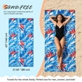 thumbnail image 3 of Inadays Beach Towel Sand Free Absorbent Lightweight Compact Warp-knitted Pool Towels for Swimming Camping Yoga Gym Travel Easy Pack Beach Essentials Accessories for Adults Women Men Vacation Gift, 3 of 7