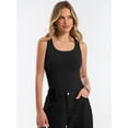 thumbnail image 4 of ANRABESS Tank Tops for Women Wool Blend Sweaters Sleeveless Casual Summer Fitted Shirts 2026 Spring Beach Vacation Clothes Black Large, 4 of 8