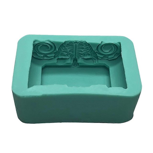 Molde de silicona para velas, base de yeso, para hacer jabón, fondant, dulces, pasteles, chocolate, decoración, herramienta para hornear.