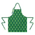 thumbnail image 2 of Green Christmas Tree Apron-Garden Aprons for Women with Pockets-Cotton Linen Waterproof Kitchen Cooking Gardening Aprons Adjustable for Kitchen,Cooking,BBQ and Salon 32"x27", 2 of 7