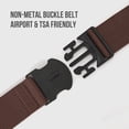 thumbnail image 3 of WHIPPY Men's Elastic Belt Non Metal Stretch Belt Nickel Free Web Belts for Jeans Pants Unisex, 3 of 5