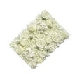 thumbnail image 1 of Artificial Silk Flowers Wall Panel Wedding Party Floral Backdrop White, 1 of 6