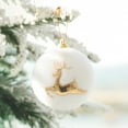 thumbnail image 2 of Xuniizn Christmas Ornaments Christmas Ball Ornaments with Strings, Shatterproof Christmas Bulbs, Hanging Decorations for Xmas Tree, Holiday, Wedding, Party, 2 of 2