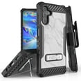 thumbnail image 1 of Tri Shield Rugged Cover + Hoslter Designed For Samsung Galaxy A13 5G Case Black/Black, 1 of 7