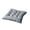 Grey, variant on HomeLife Solid Color Chair Cushion 15.7in Square Seat Cushion with Straps Floor Cushion Colors to Choose Seat Cushion