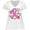 AA-White, variant on Inktastic Love, Care, Cure Breast Cancer Awareness Pink Ribbon Women's Plus Size V-Neck T-Shirt