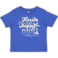 thumbnail image 3 of Inktastic Florida is My Happy Place with Palm Trees Boys or Girls Baby T-Shirt, 3 of 5