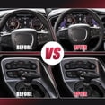 thumbnail image 4 of Pair Purple Steering Wheel Shift Paddle Shifter Extension Cover Accessories for Dodge Challenger Charger 2015-2021, 4 of 6