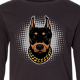 thumbnail image 4 of Inktastic Doberman Dog Long Sleeve Youth T-Shirt, 4 of 5