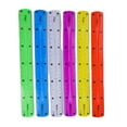 Plastic Ruler,Finger Grip Ruler 12inch PVC Colored Tape Measure