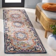 thumbnail image 2 of SAFAVIEH Savonnerie Cady Oriental Runner Rug, Navy/Pink, 2'3" x 8', 2 of 10